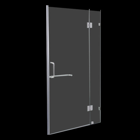 100 X 200Cm Wall To Frameless Shower Screen 10Mm Glass By Della Francesca Shower Enclosures