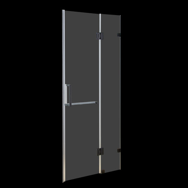 100 X 200Cm Wall To Frameless Shower Screen 10Mm Glass By Della Francesca Shower Enclosures