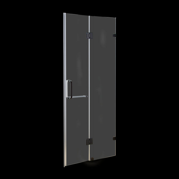 120 X 200Cm Wall To Frameless Shower Screen 10Mm Glass By Della Francesca Shower Enclosures