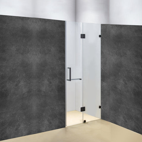 120 X 200Cm Wall To Frameless Shower Screen 10Mm Glass By Della Francesca Shower Enclosures