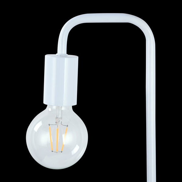 Modern Table Lamp Desk Light Timber Base Bedside Bedroom White Lamps