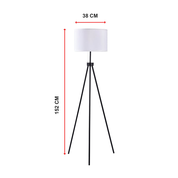 Mid Century Floor Lamp Modern Tripod Decor Living Room Standing Lamps