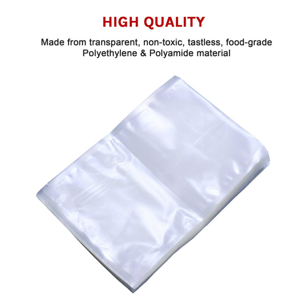 100X Vacuum Sealer Bags Food Storage Saver Heat Cryovac 20Cm 30Cm Vacuum Sealers