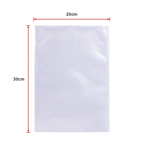 100X Vacuum Sealer Bags Food Storage Saver Heat Cryovac 20Cm 30Cm Vacuum Sealers