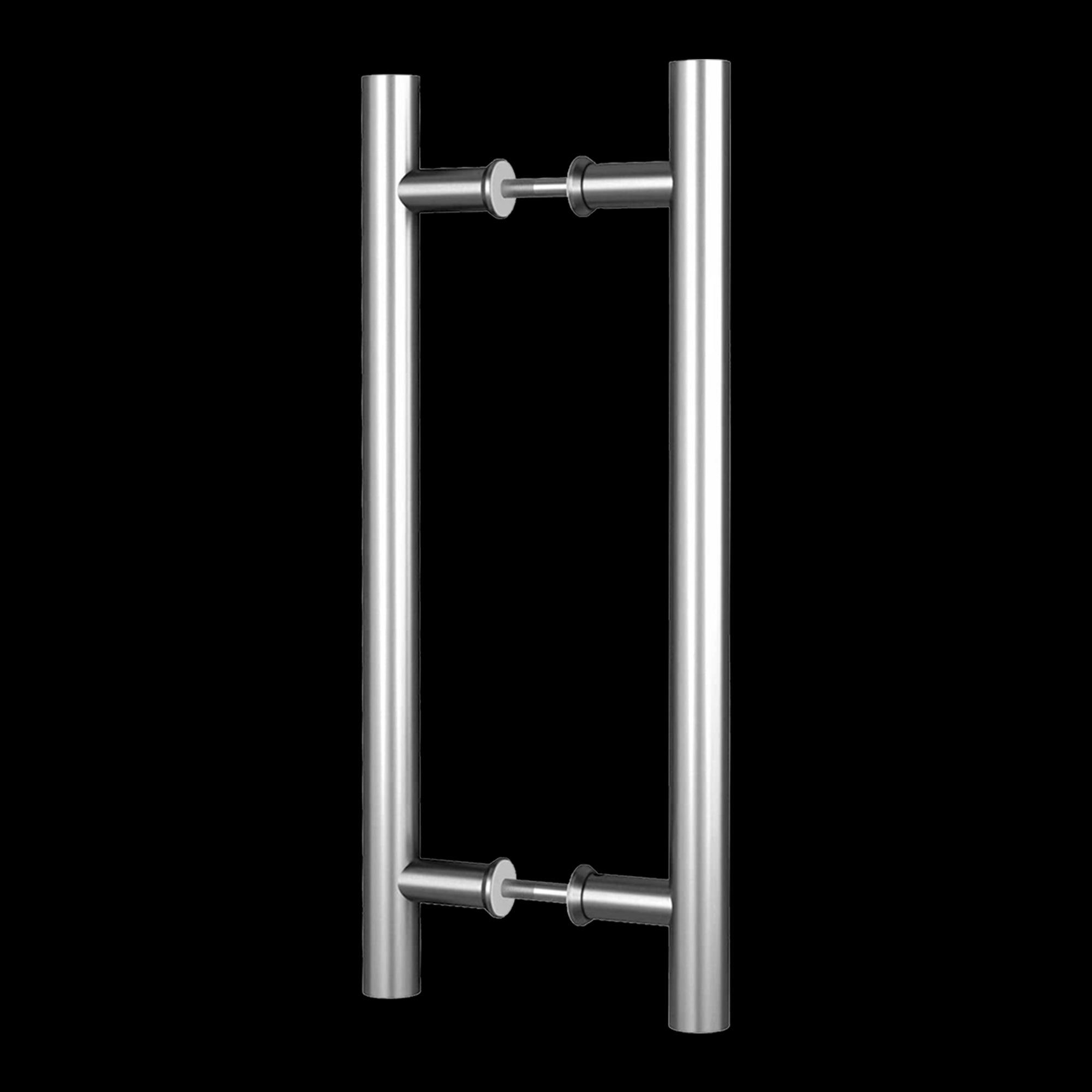 Round 300Mm Push Pull Stainless Steel Door Handle Entrance Entry Shower Glass Other Door Hardware