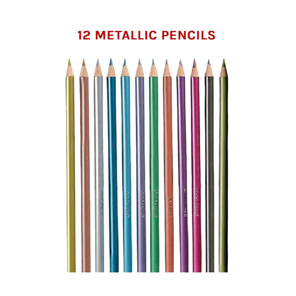 Art Sketch Pencils Oil Drawing Colouring Graphite Charcoal Set 72Pcs/Set Art Pencils & Charcoal