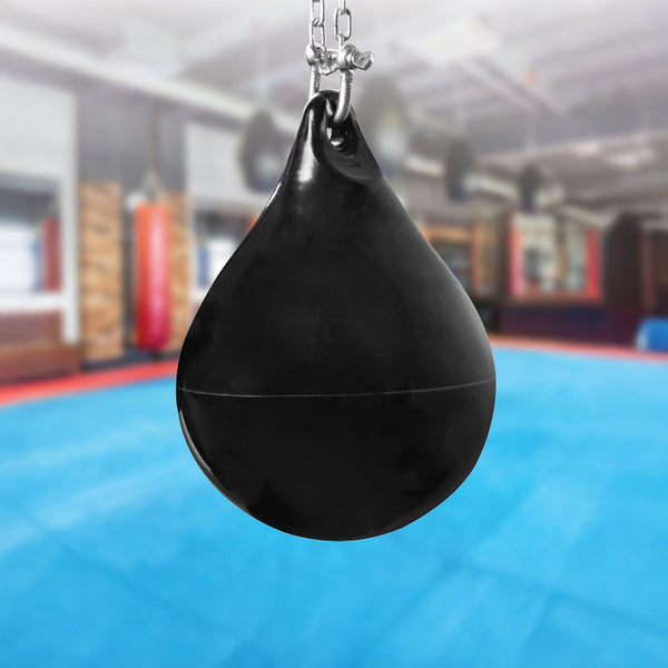 30L Water Punching Bag Aqua With D Shackle And Chain Punching Bags