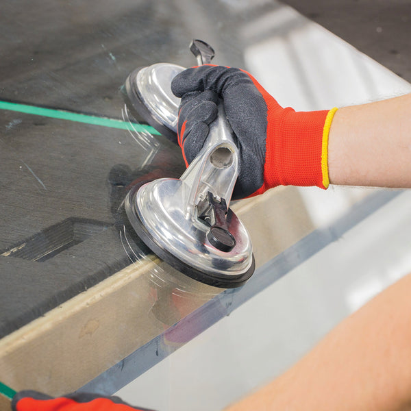 4 X Double Suction Glass Lifting Tool 70Kg Vacuum Puller Lifter Aluminium Other Hand Tools