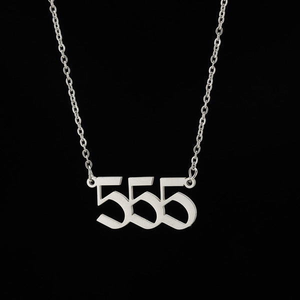 Personalized Angel Number 111 999 Stainless Steel Non Fading Pendant Necklace Necklaces & Pendants