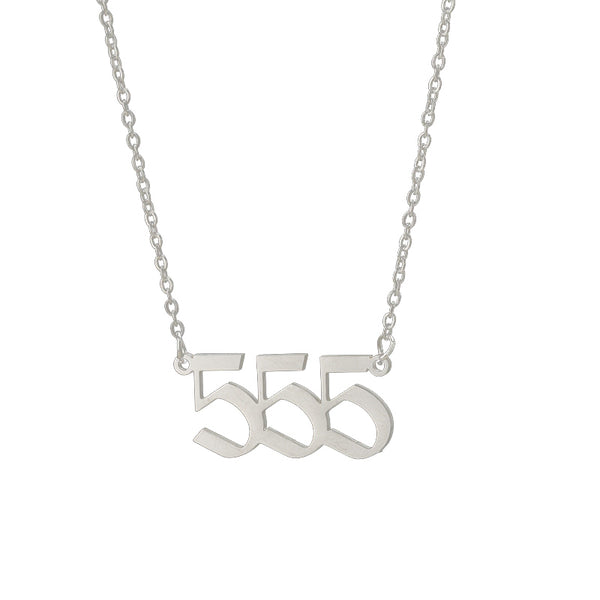 Personalized Angel Number 111 999 Stainless Steel Non Fading Pendant Necklace Necklaces & Pendants