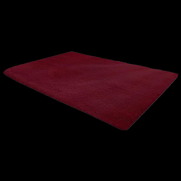 230X160cm Floor Large Shaggy Area Carpet Bedroom Living Room Mat Burgundy Rugs