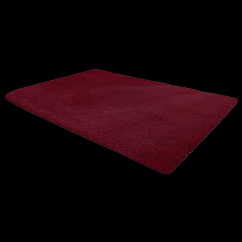 230X160cm Floor Large Shaggy Area Carpet Bedroom Living Room Mat Burgundy Rugs