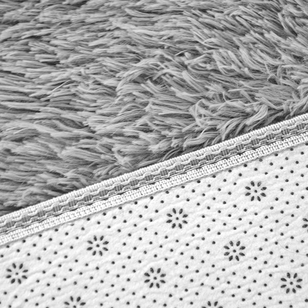 230X200cm Floor Large Shaggy Area Carpet Bedroom Living Room Mat Grey Rugs