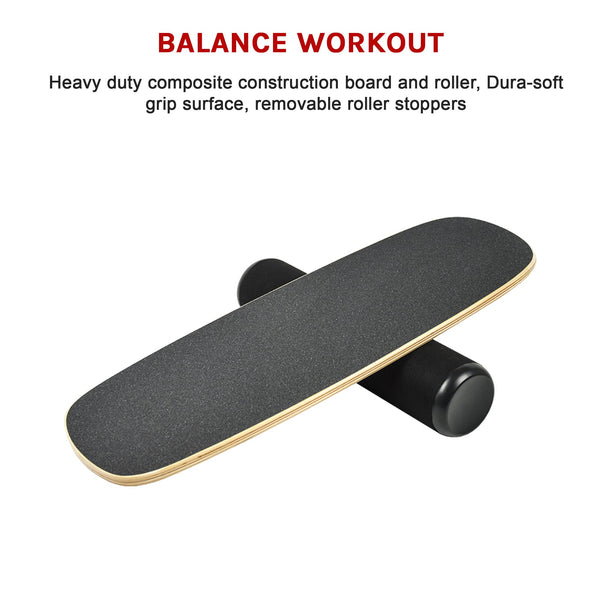 Balance Board Trainer With Stopper Wobble Roller Balance Trainers