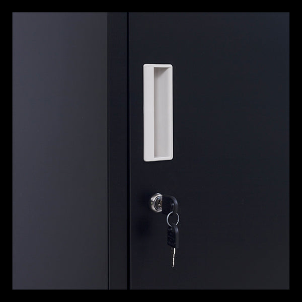 2 Door Vertical Locker For Office Gym Shed School Home Storage Cabinets & Cupboards