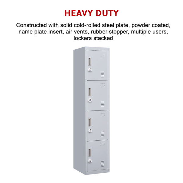 4 Door Locker Office/Gym Cabinets & Cupboards