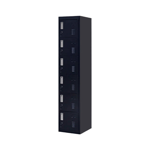 6 Door Locker For Office Gym Shed School Home Storage Storage Units