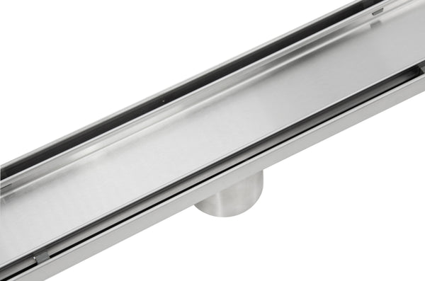 900Mm Tile Insert Bathroom Shower Stainless Steel Grate Drain W/Centre Outlet Floor Waste Drain Grates