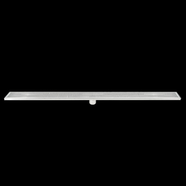 1200Mm Bathroom Shower Stainless Steel Grate Drain W/Centre Outlet Floor Waste Square Pattern Drain Grates