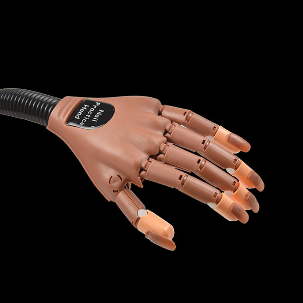 Practice Hand Model For Nail Art Training And Display Manicure With False Nails Nail Art Tools