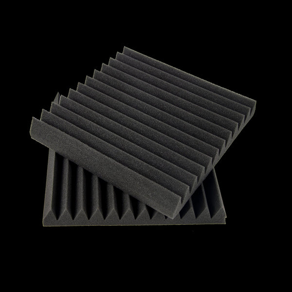 40Pcs Studio Acoustic Foam Sound Absorbtion Proofing Panels Tiles Wedge 30X30cm Soundrproofing Panels