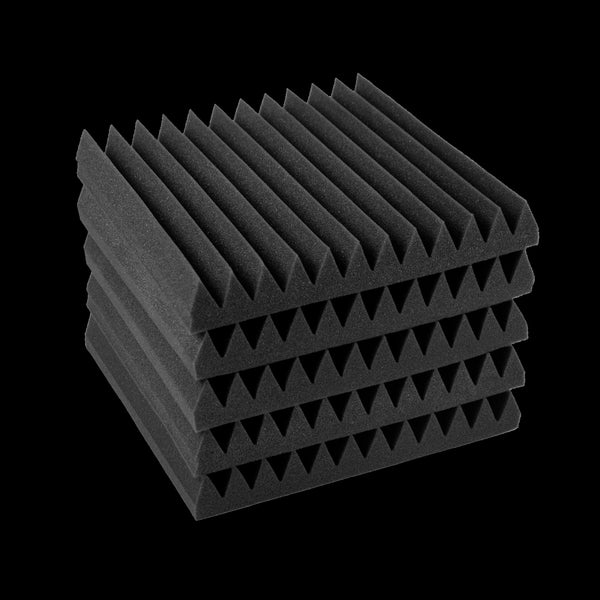 40Pcs Studio Acoustic Foam Sound Absorbtion Proofing Panels Tiles Wedge 30X30cm Soundrproofing Panels