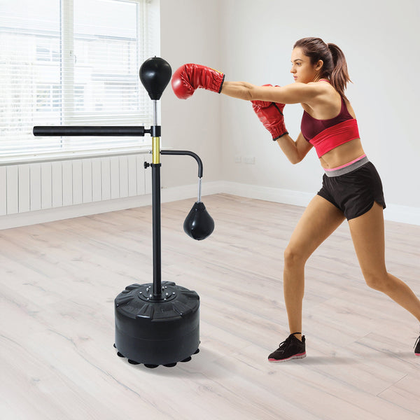 Free Standing Punching Bag Speedball Boxing Reflex Training Target Dummy Gym Punching Bags