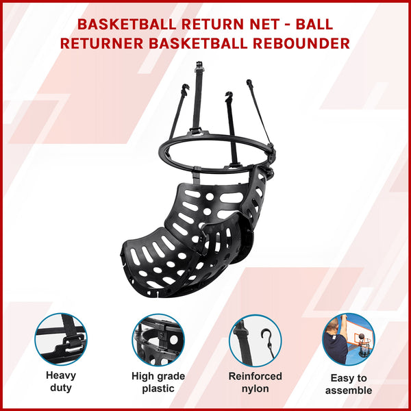 Basketball Return Net Ball Returner Rebounder Basketballs