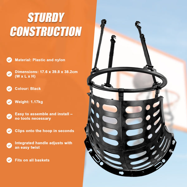 Basketball Return Net Ball Returner Rebounder Basketballs