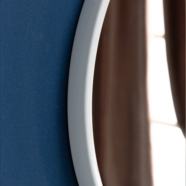 60Cm Round Wall Mirror Bathroom Makeup Contemporary Design Mirrors