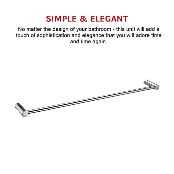 Single Towel Rail 615Mm Towel Racks