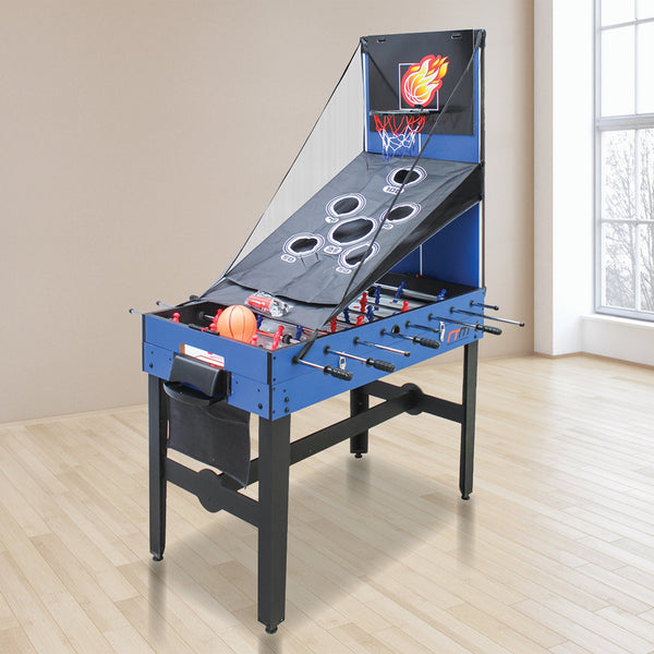 4Ft 12 In Combo Games Tables Foosball Soccer Basketball Hockey Pool Tennis Other Table Tennis