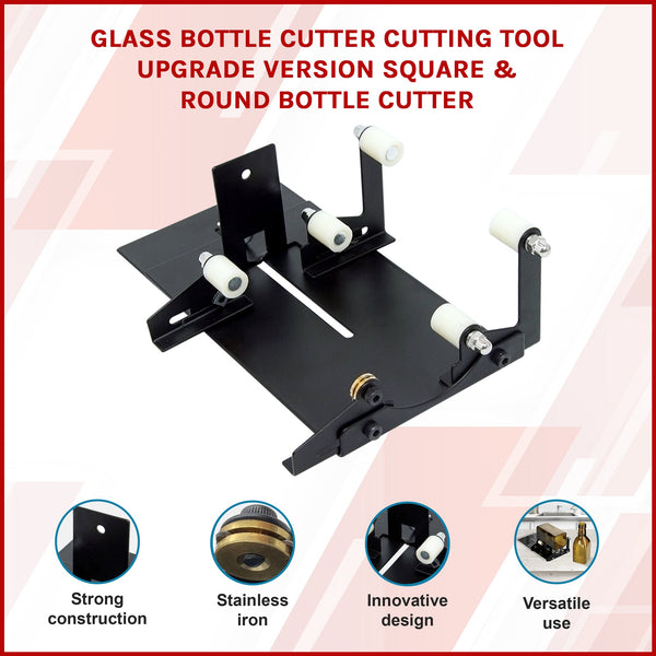 Glass Bottle Cutter Cutting Tool Upgrade Version Square & Round Glass Art Crafts