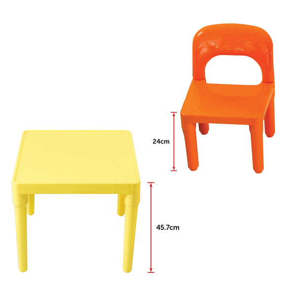 Kids Table And Chairs Play Set Little One Child Toy Activity Furniture In Outdoor Kids Play Table & Chair Sets