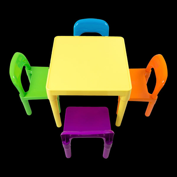 Kids Table And Chairs Play Set Little One Child Toy Activity Furniture In Outdoor Kids Play Table & Chair Sets