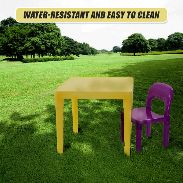 Kids Table And Chairs Play Set Little One Child Toy Activity Furniture In Outdoor Kids Play Table & Chair Sets