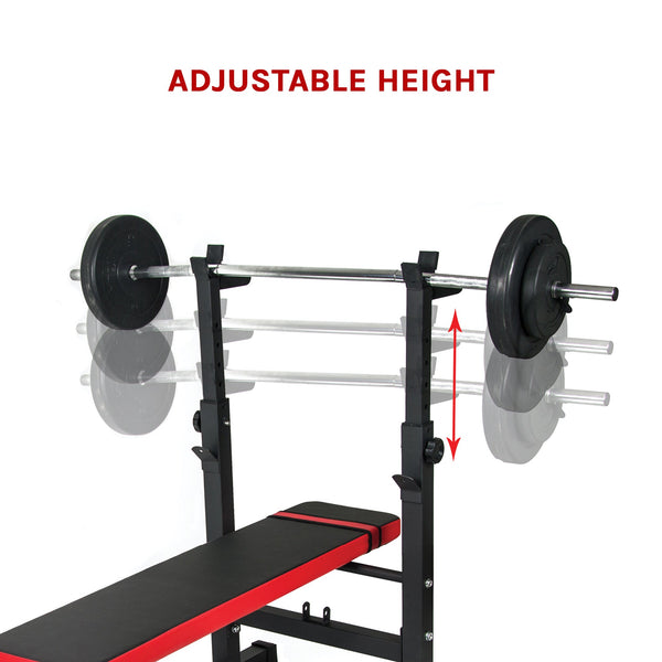 Folding Flat Weight Lifting Bench Body Workout Exercise Machine Home Fitness Weights Benches