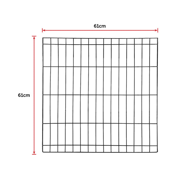 24" 8 Panel Pet Dog Playpen Puppy Exercise Cage Enclosure Fence Pen Fences & Pens