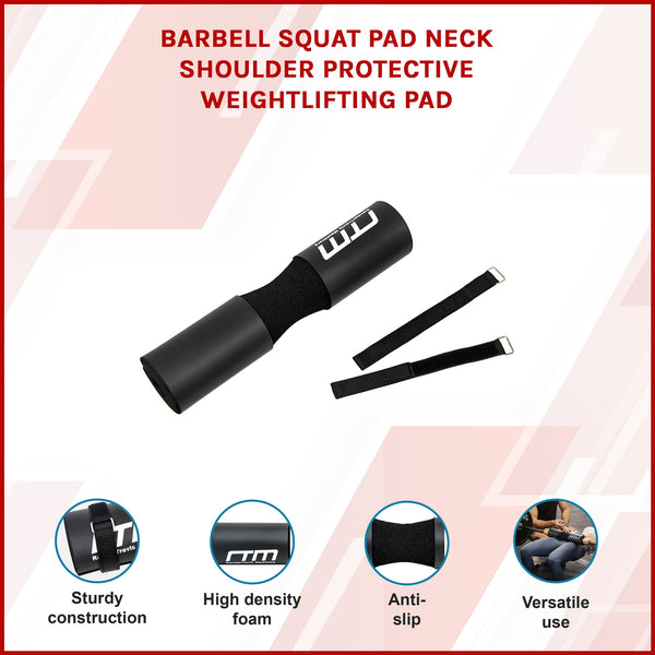 Barbell Squat Pad Neck Shoulder Protective Weightlifting Barbells & Attachments
