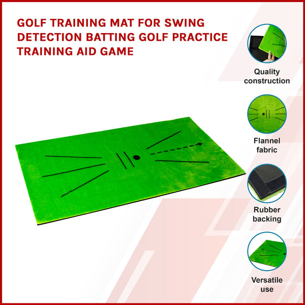 Golf Training Mat For Swing Detection Batting Practice Aid Game Other Golf Training Aids
