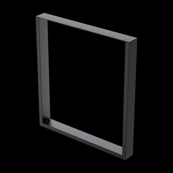 Square Shaped Table Bench Desk Legs Retro Industrial Design Fully Welded Black Dining Table Legs