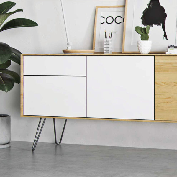 Set Of 4 Industrial Retro Hairpin Table Legs 12Mm Steel Bench Desk 11Cm Black Dining Table Legs