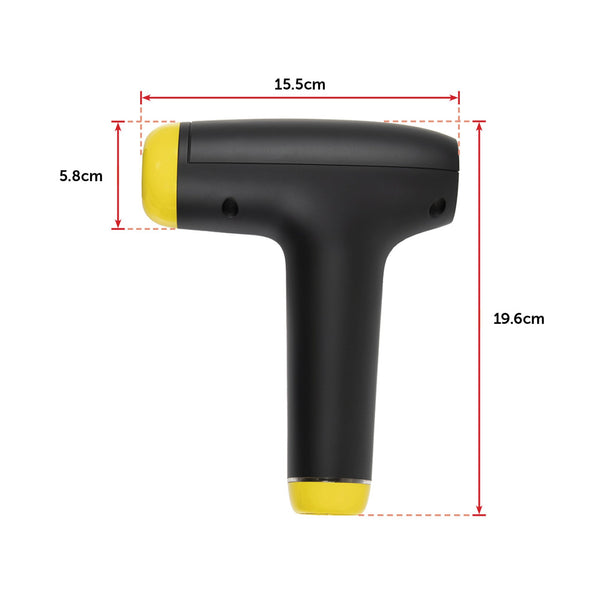 Massage Gun 4 Heads Massager Vibration Muscle Percussion Therapy Tissue Massagers