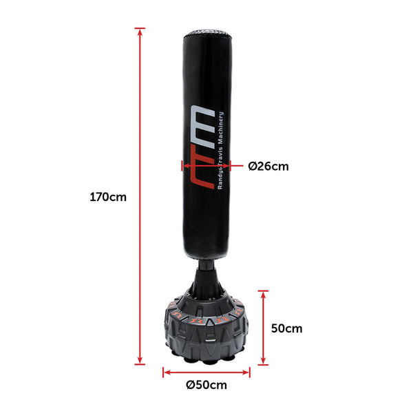 170Cm Free Standing Boxing Punching Bag Mma Ufc Kick Fitness Punching Bags