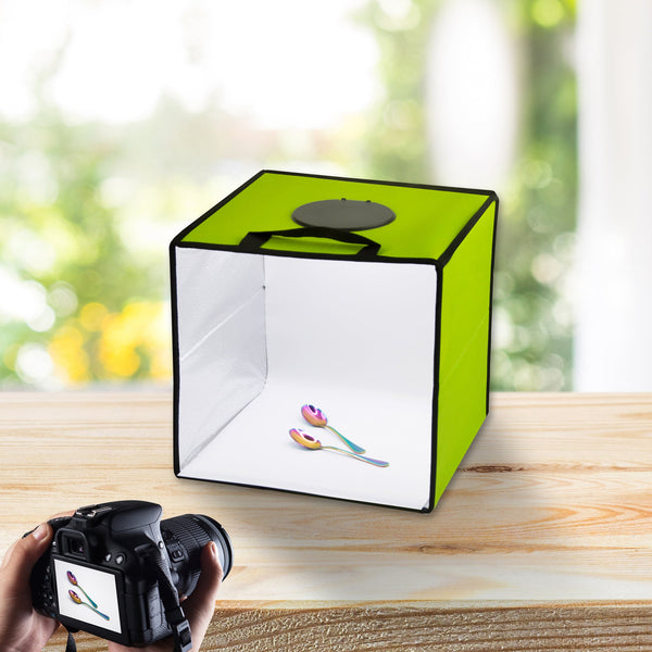 12'' Led Light Room Photo Studio Photography Lighting Tent Kit Backdrop Cube Box Other Lighting & Studio