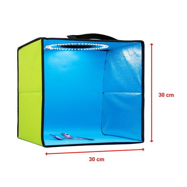12'' Led Light Room Photo Studio Photography Lighting Tent Kit Backdrop Cube Box Other Lighting & Studio