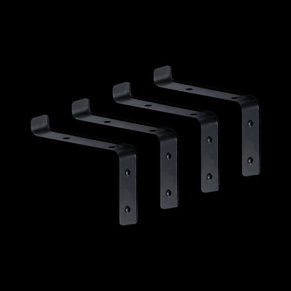 Floating Wall Shelf Brackets Heavy Duty Rustic Industrial 4 Pack Wall Shelves