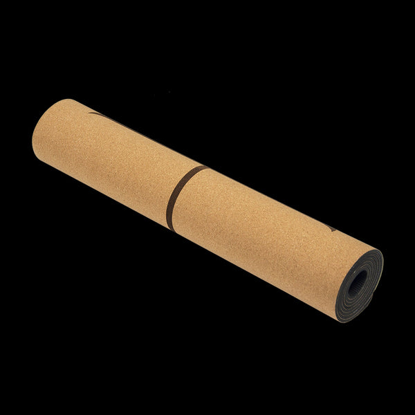 Natural Cork Tpe Yoga Mat Sports Eco Friendly Exercise Fitness Gym Pilates Mats & Non Slip Towels