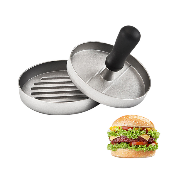 Large Round Hamburger Patty Maker Grill Press Burger Metal Mold Cooking Tools Burger Presses