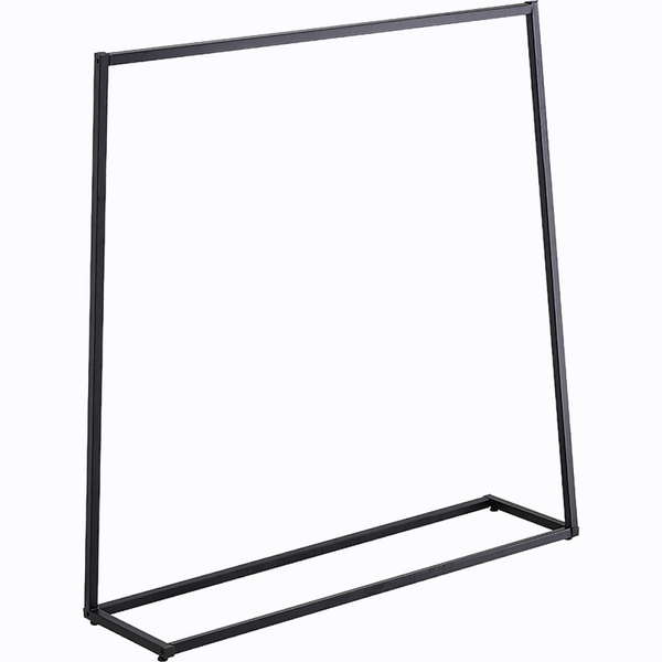 Palermo Commercial Clothing Garment Rack Retail Shop Black Garment Racks